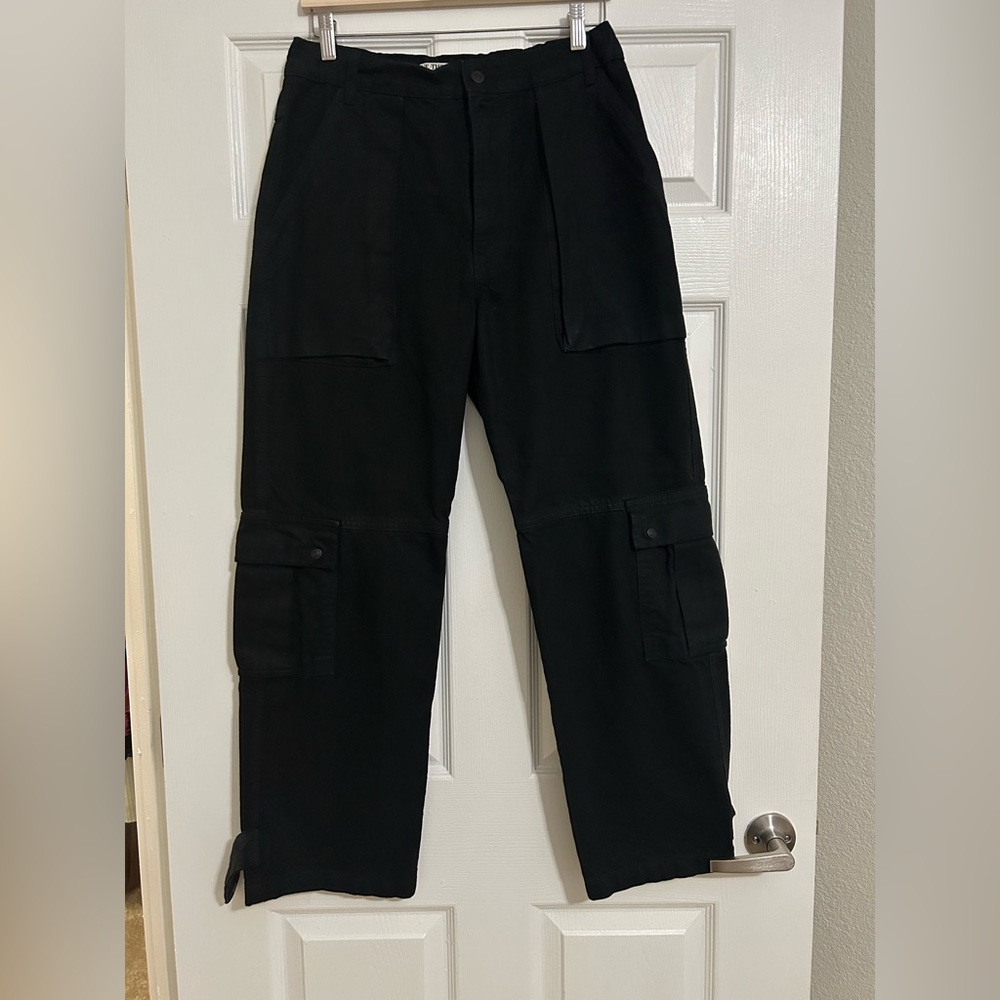 Free People Women’s Black Cargo Pants